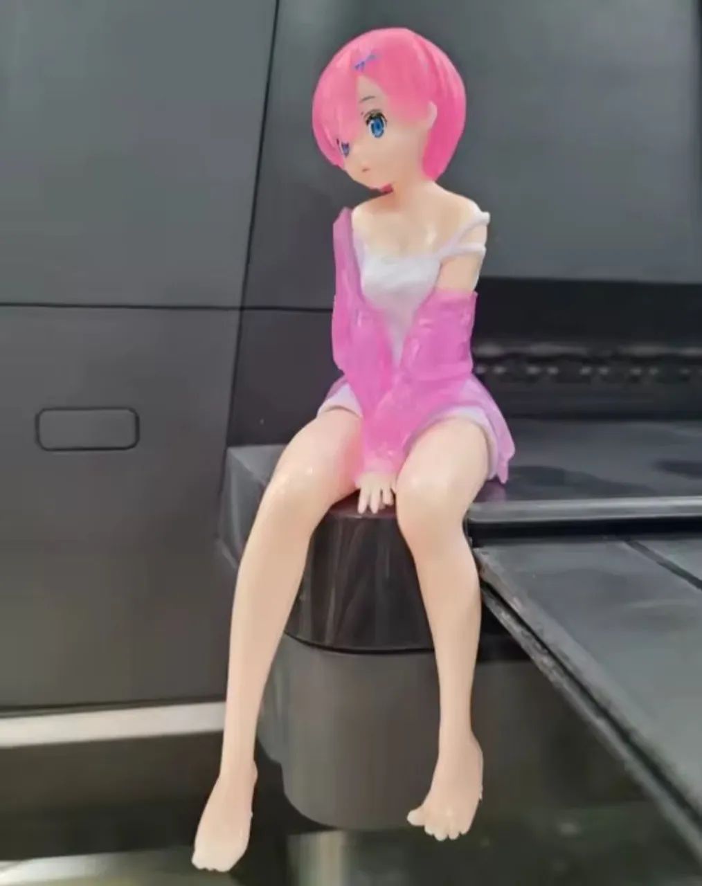 Boneca estatueta Re Zero em pvc - Foto 4
