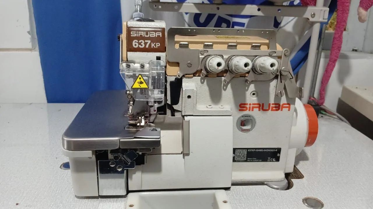 Vendo maquina de costura siruba modelo 637kp overlock