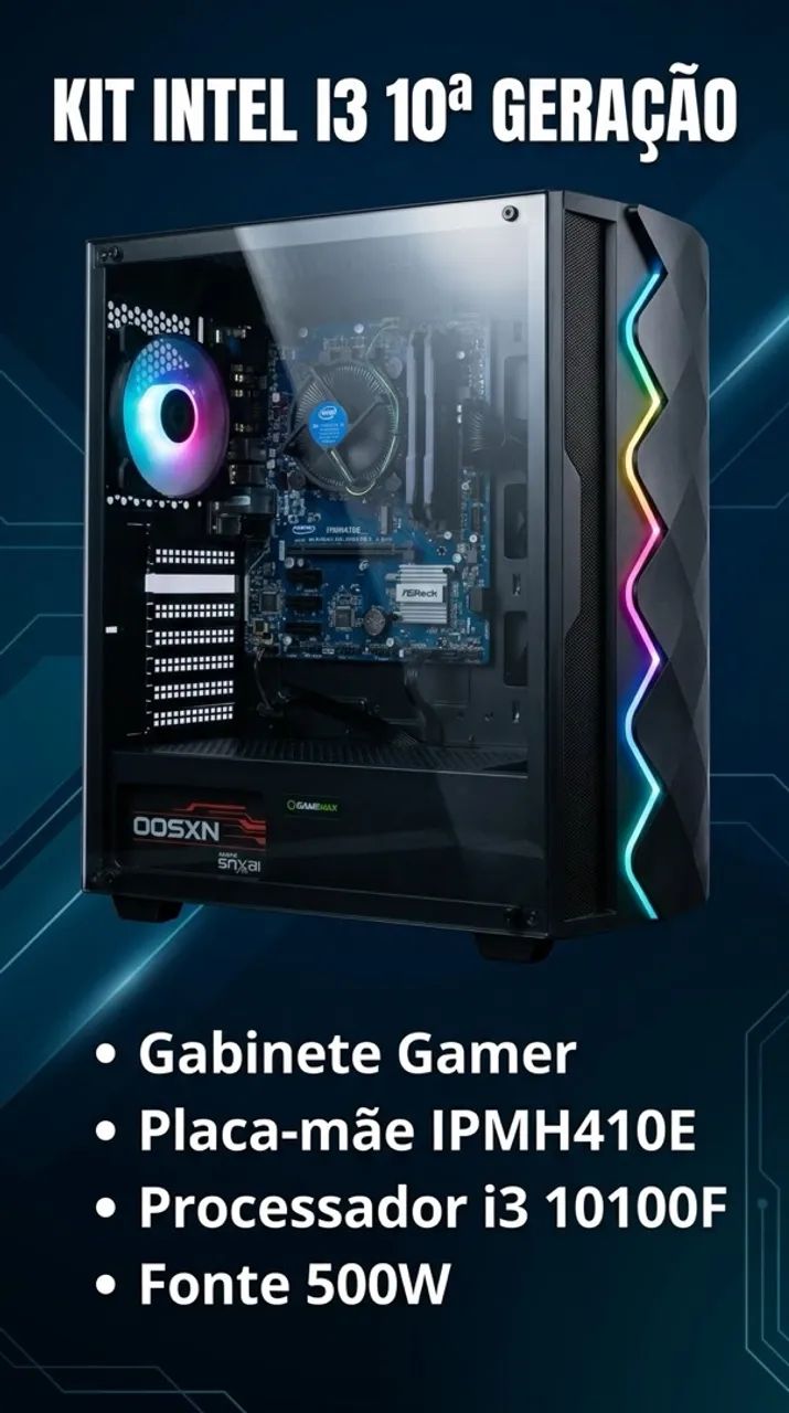 Kit Intel i3 10° LEIA !!