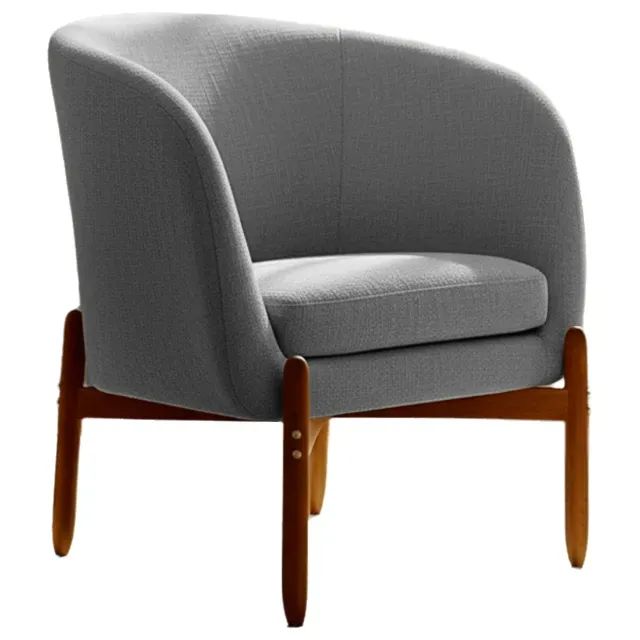 Novidade!! Poltrona Decorativa Vancouver em Linho House Decor 85cm - Foto 2