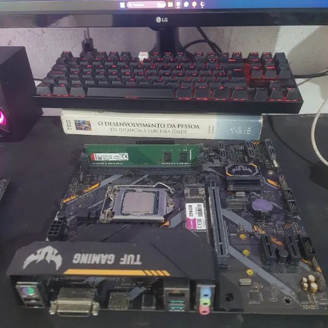 PLACA MAE ASUS TUF GAMING B360M COM DEFEITO - Foto 4