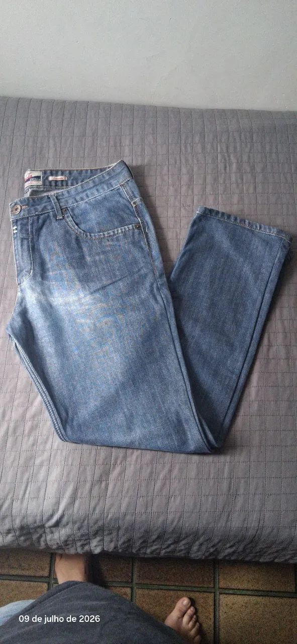 Calça Jeans Coca-Cola Original Tam. 42 - Excelente Estado - Foto 4