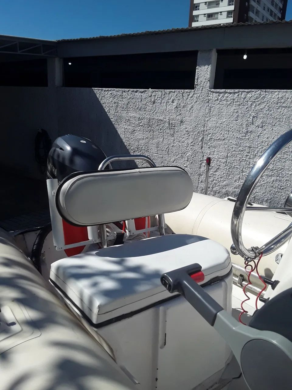 Bote inflável Sail Master motor yamaha 40hp 4t motor autobot gps - Foto 5