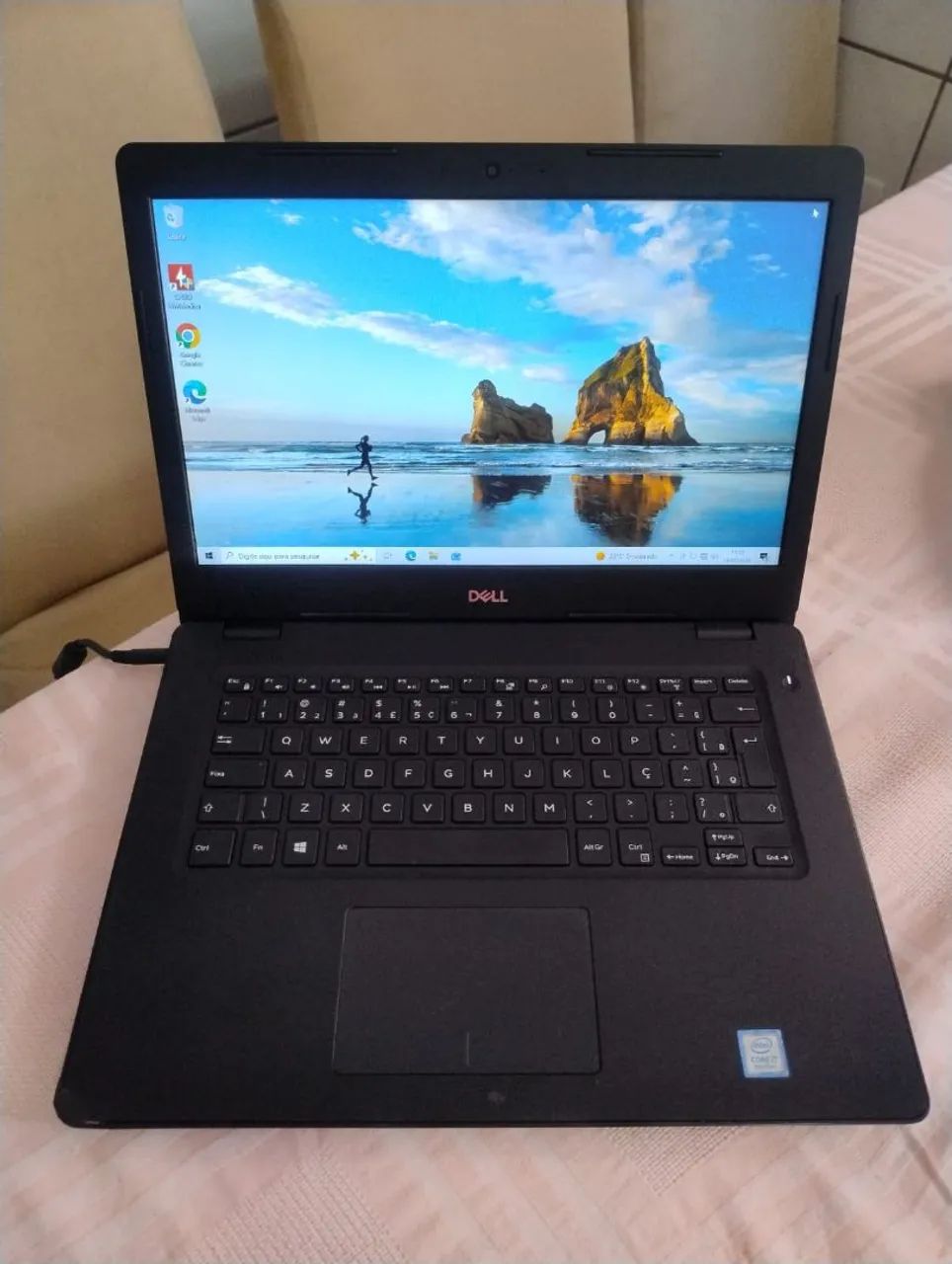 Notebook Dell i5 sétima geração ddr4 8gb memória ram e SSD 