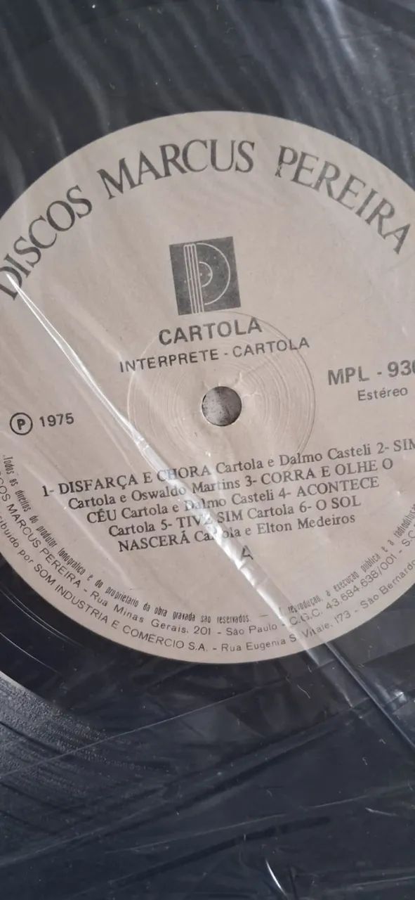 4 lps cartola usados - Foto 4