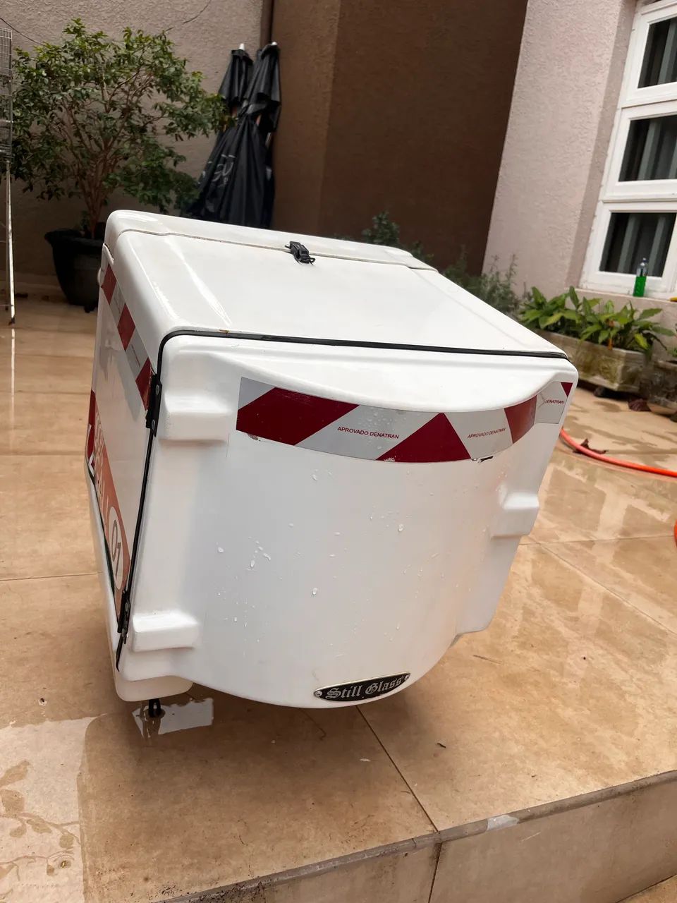 Baú para transportes de pizzas e marmitas  - Foto 4