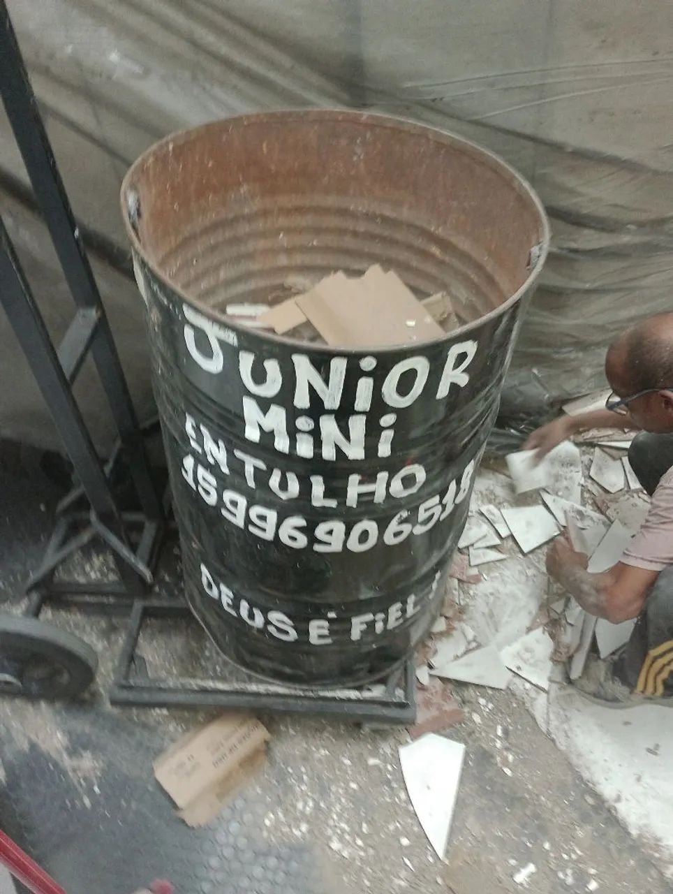 Retiramos entulhos 