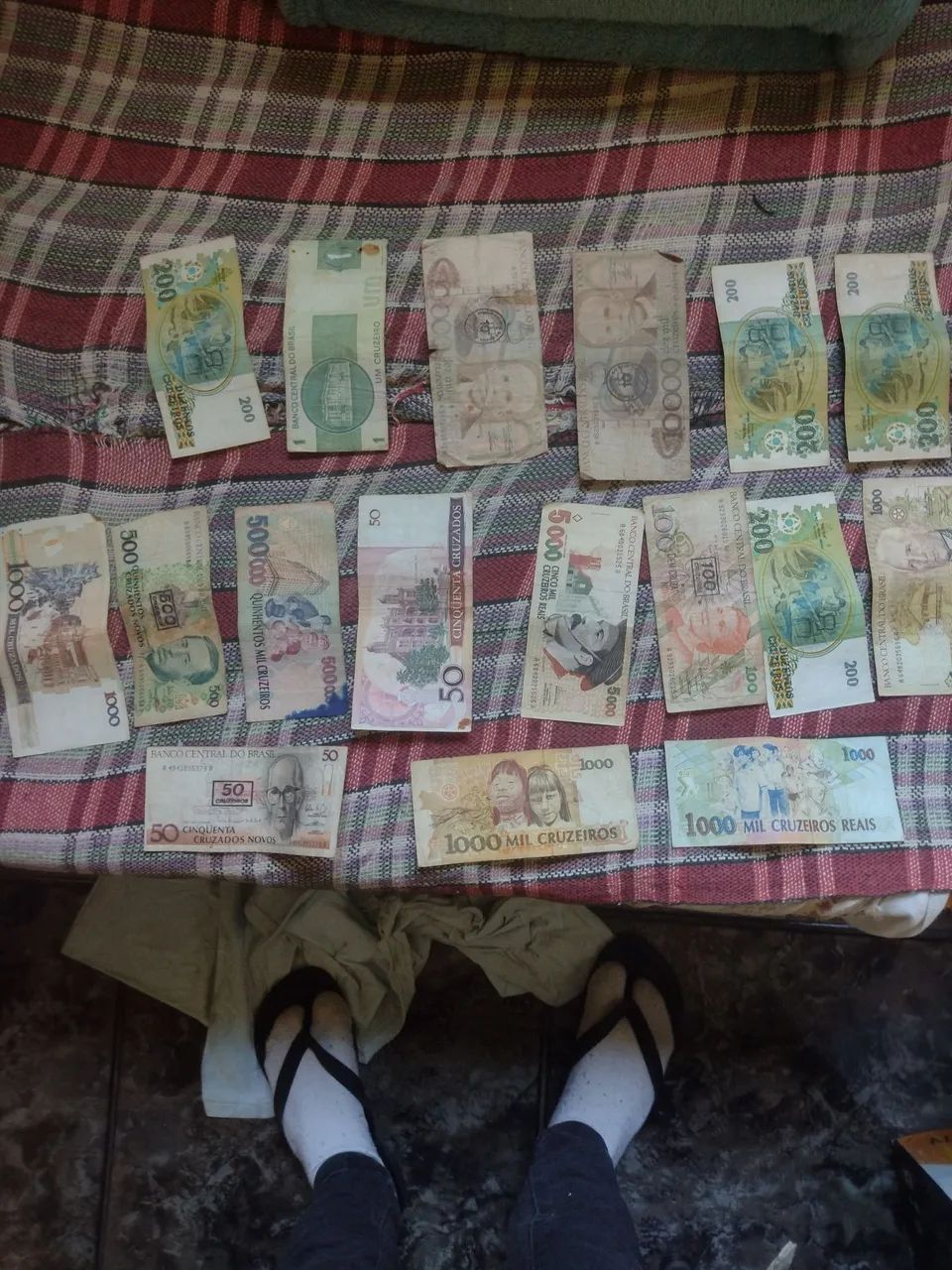 Notas antigas para colecionadores 