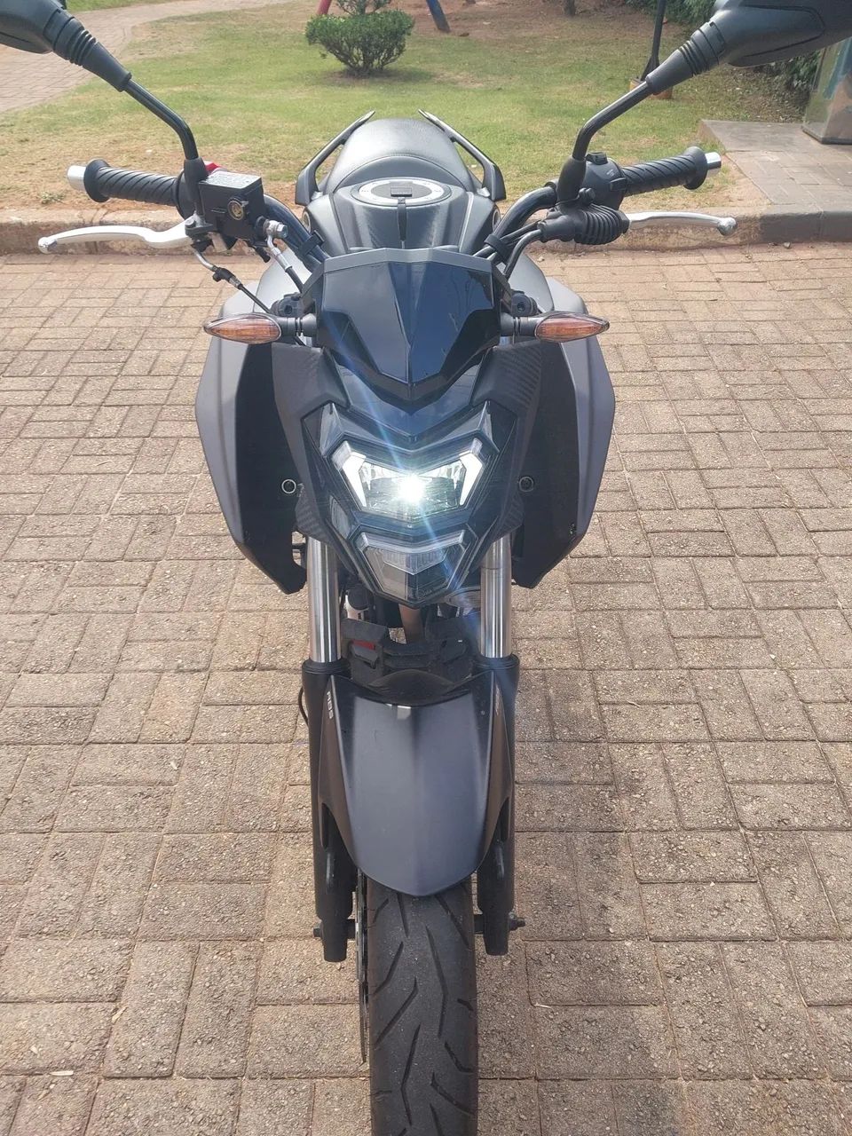Dafra nhx 190 cinza - Foto 3