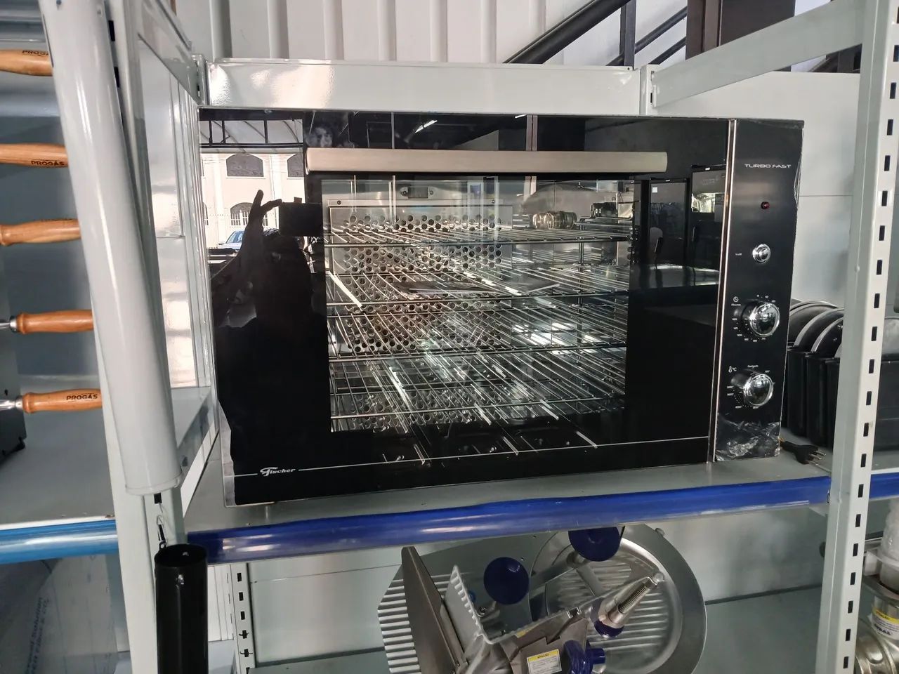 Forno Turbo Elétrico Fischer 80 Litros