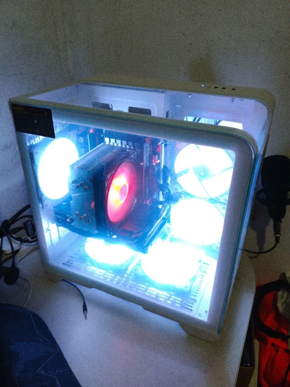 computador novo para jogos rx 580 2x8 ddr4 - Foto 5