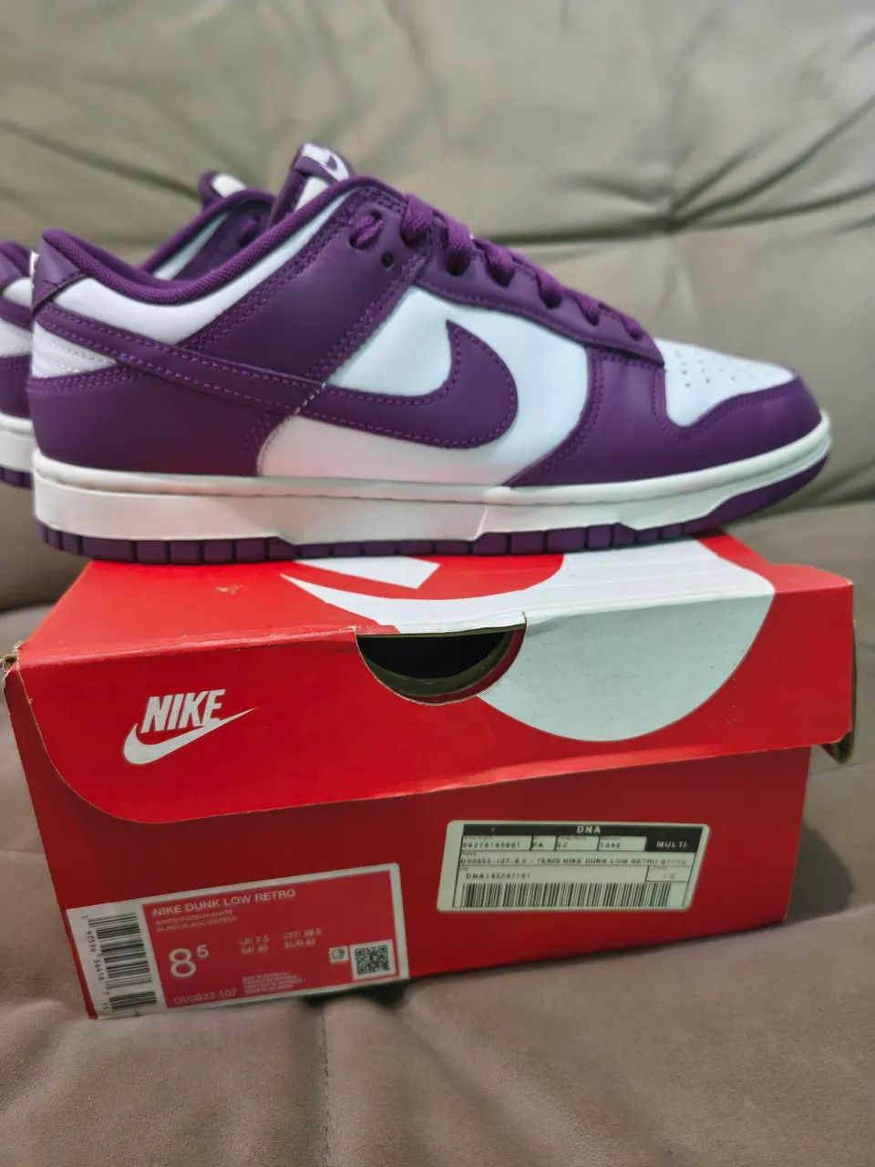 Nike Dunk Low Retro Tam 40 br - Foto 4