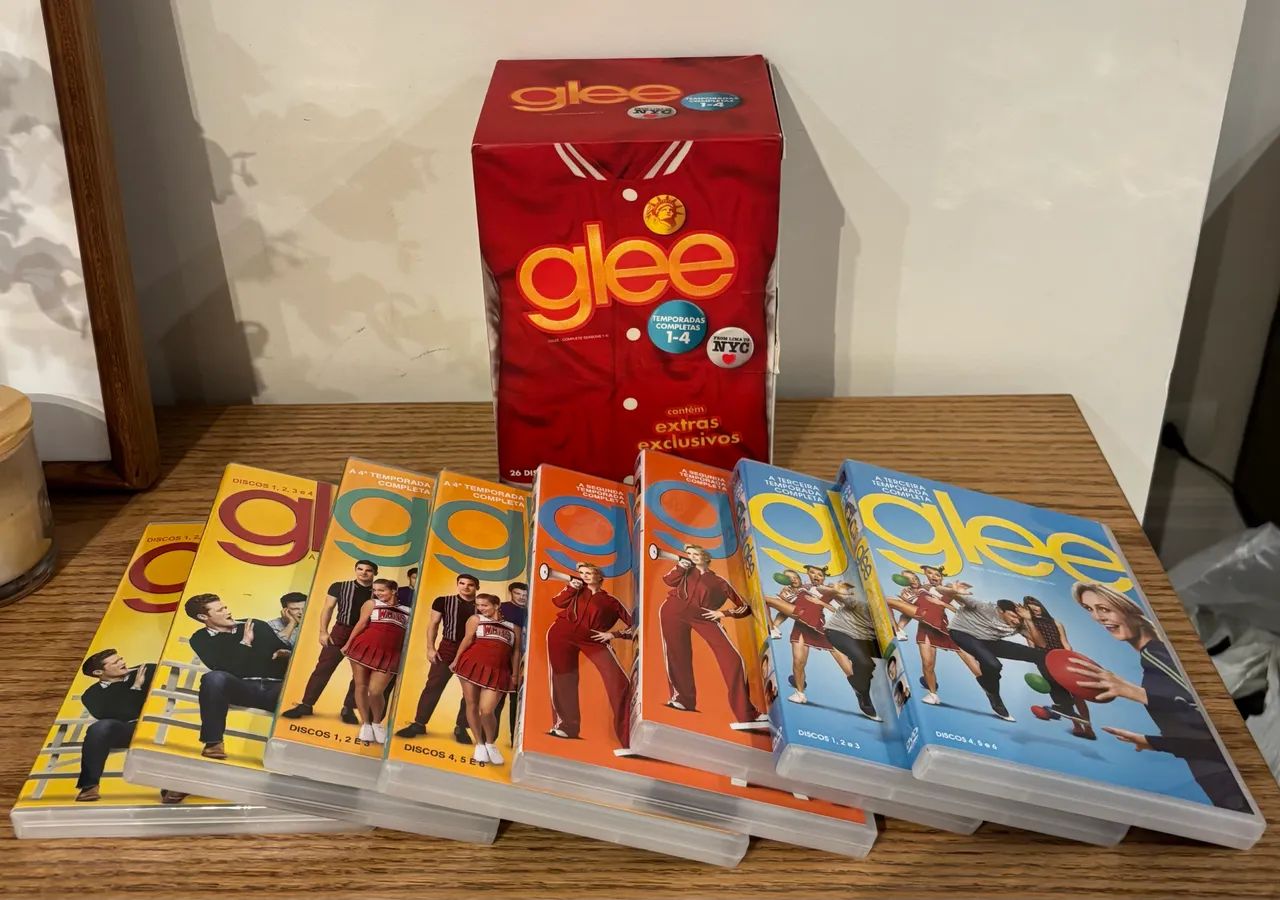 DVD Box] Glee: Coleção 1ª a 4ª Temporada (26 Discos) DVD - DVD