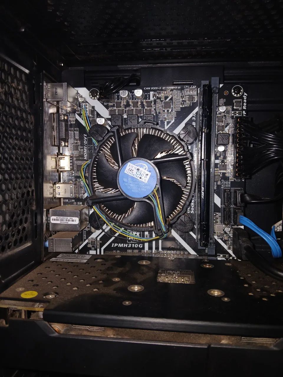 Intel i3-9100 E Placa Mãe IPMH310.
