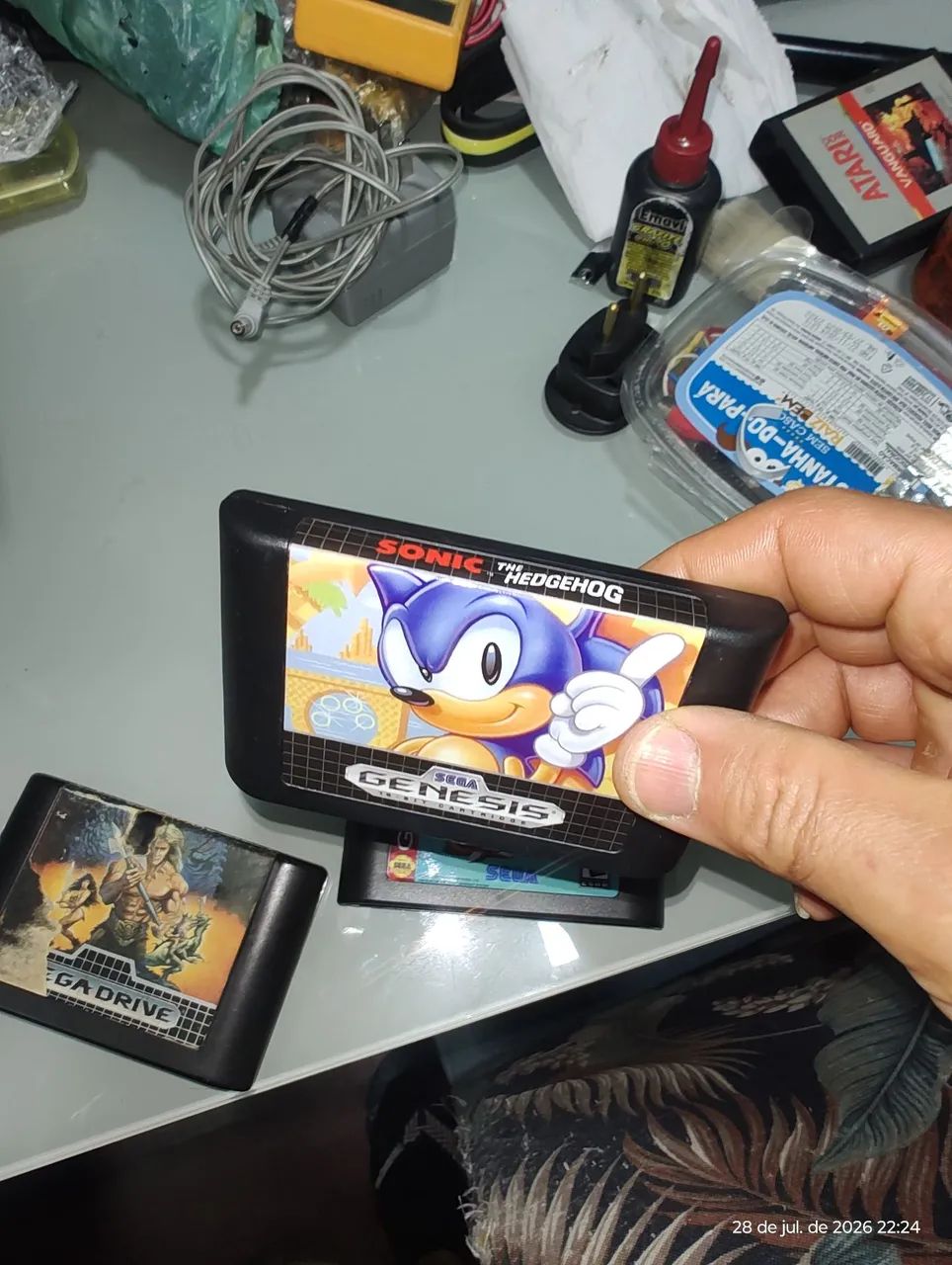 Sega Gênesis completo na Caixa - Foto 2
