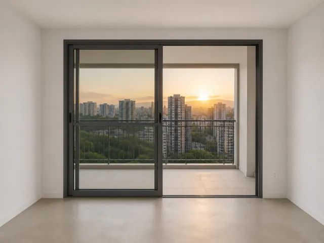 Porta Balcão 2,17 x 2,20m Cinza Nova - Foto 2