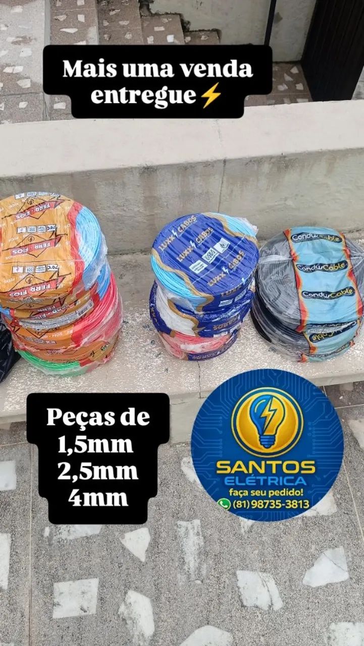 Fio todos os milimetros 