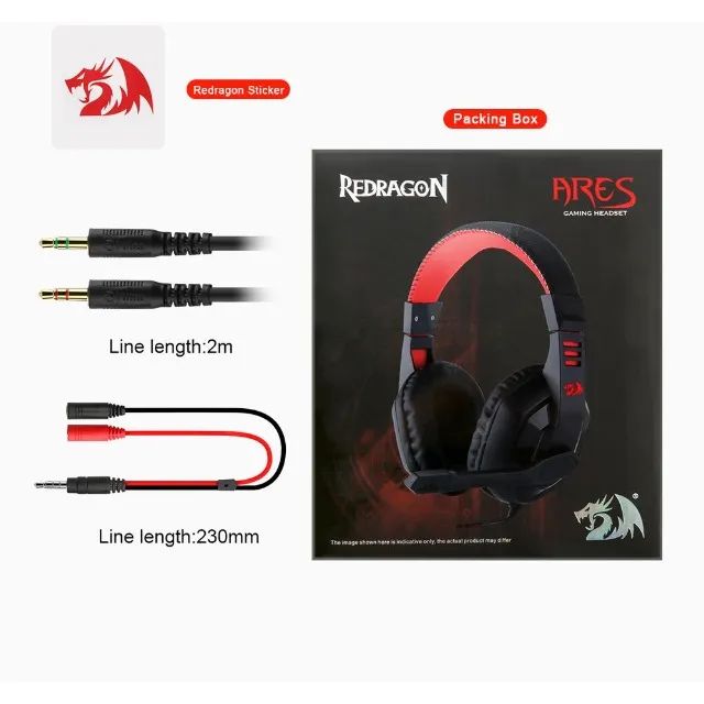 HEADSET GAMER REDRAGON ARES
