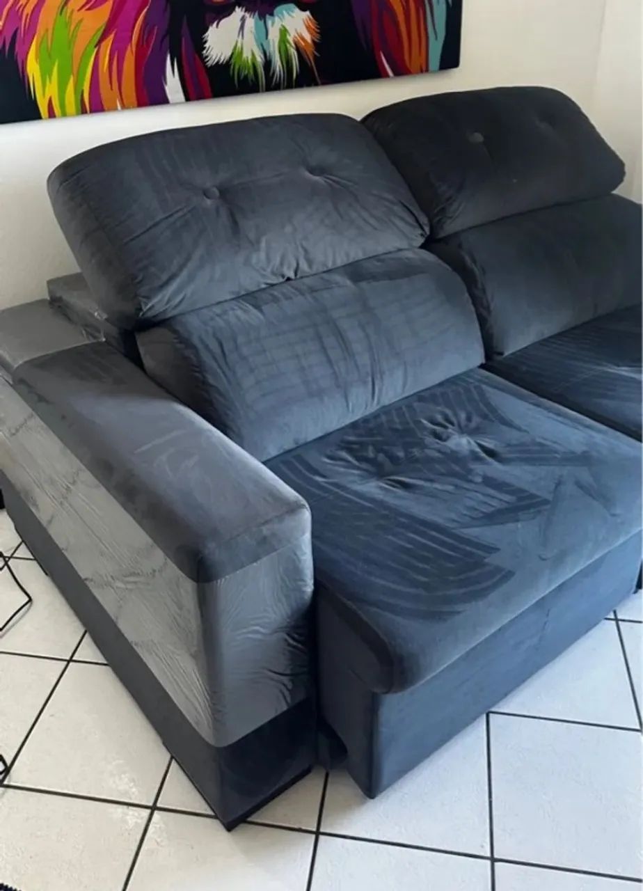 Sofá Estofama de 2 lugares  - Foto 2
