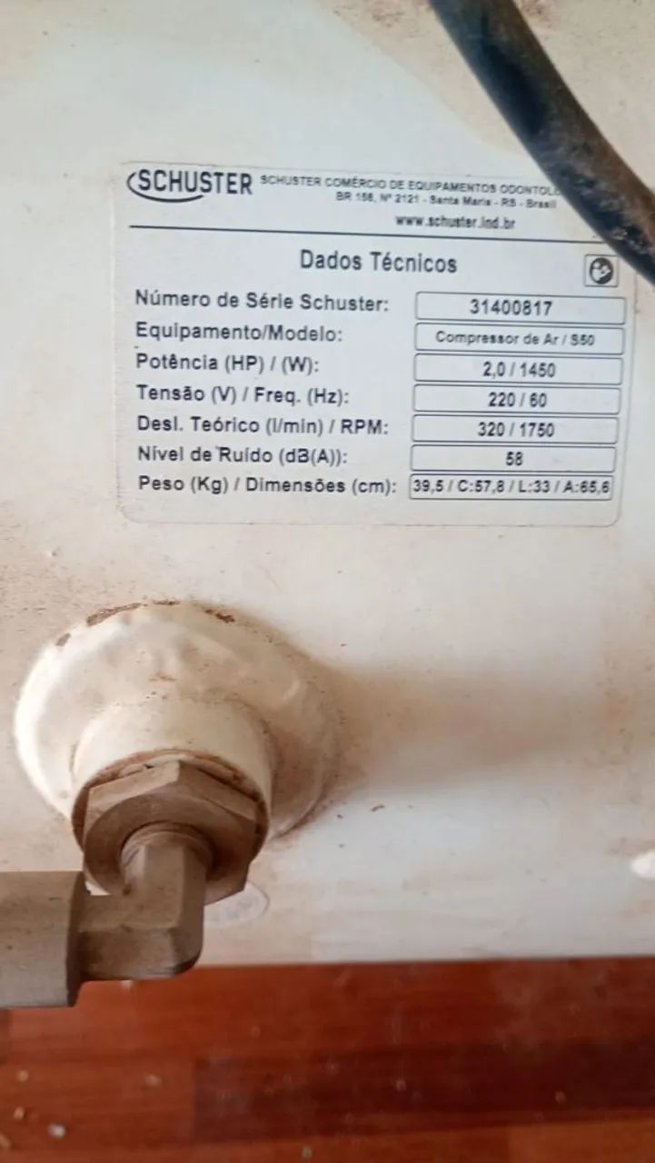 Compressor odontológico. - Foto 3