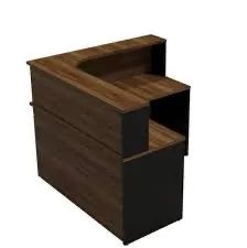 Balcão de atendimento de canto em L  - Foto 2