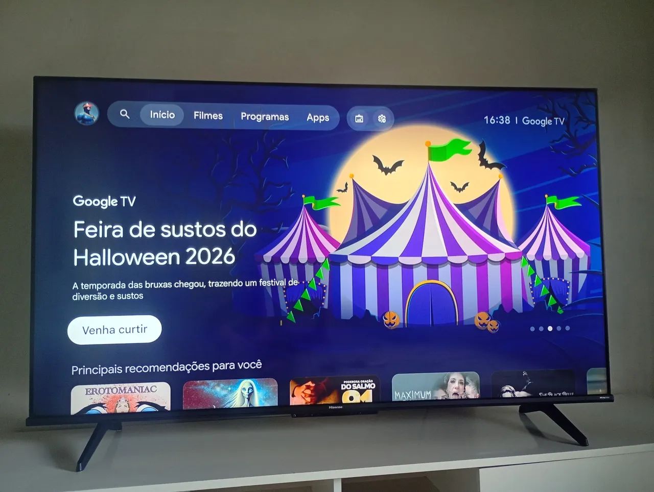 SMARTV HISENSE 55 QLED 