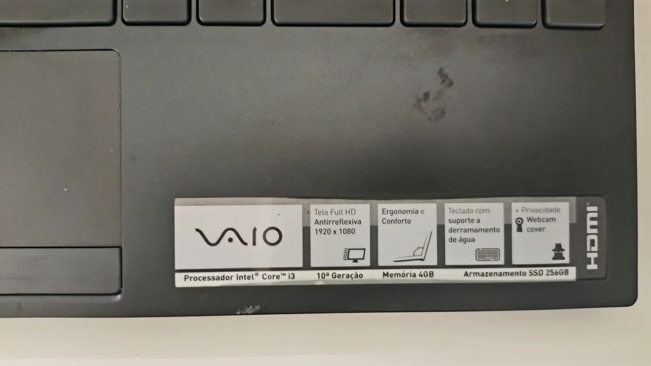Notebook Vaio  - Foto 3