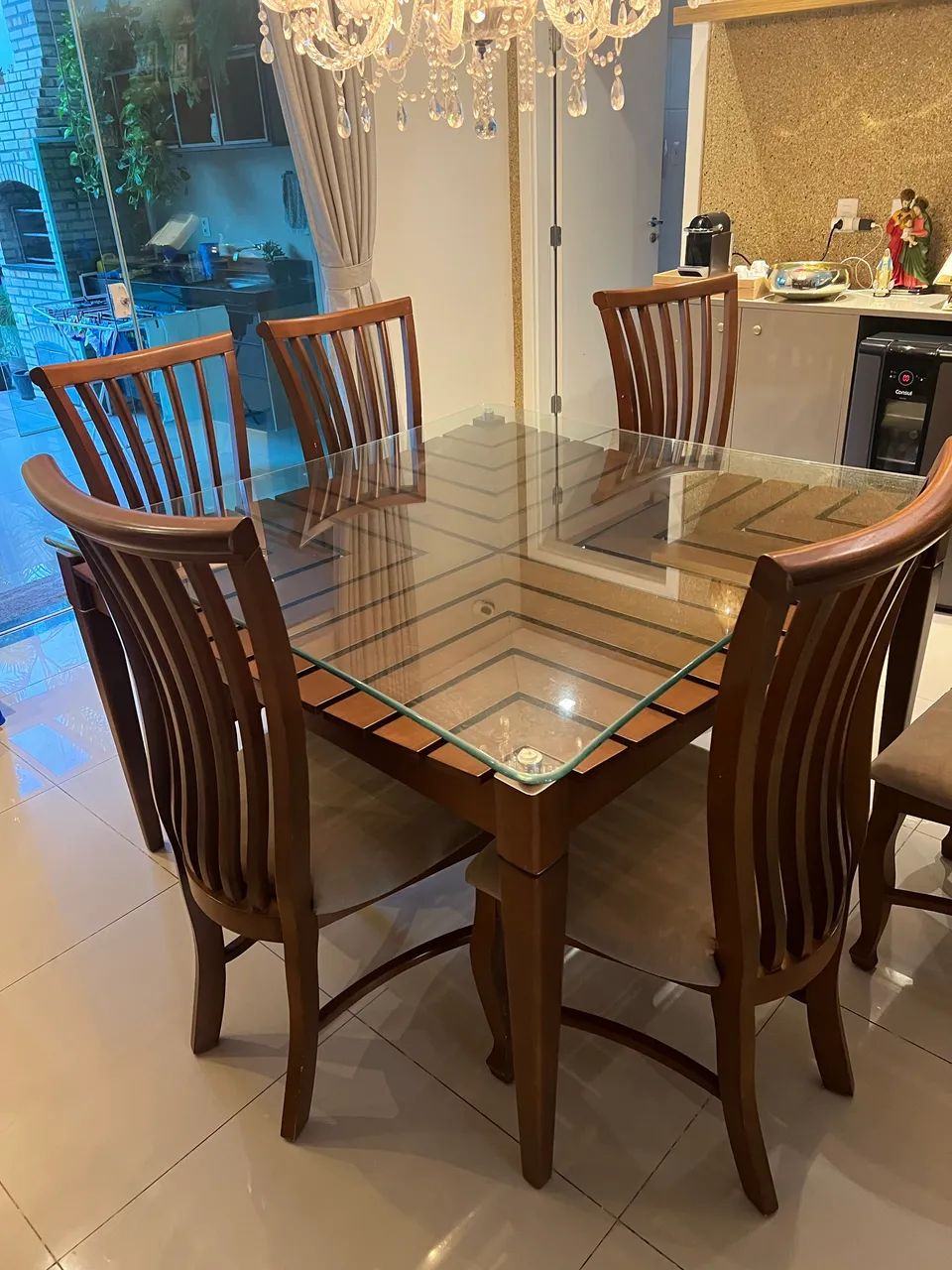 Mesa e cadeiras de jantar  - Foto 3