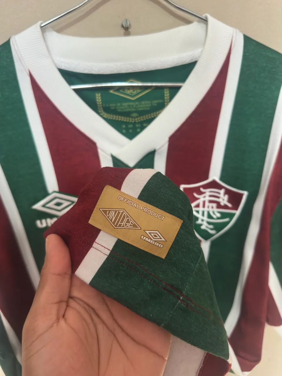 Camisa Fluminense Umbro Retrô - Foto 2