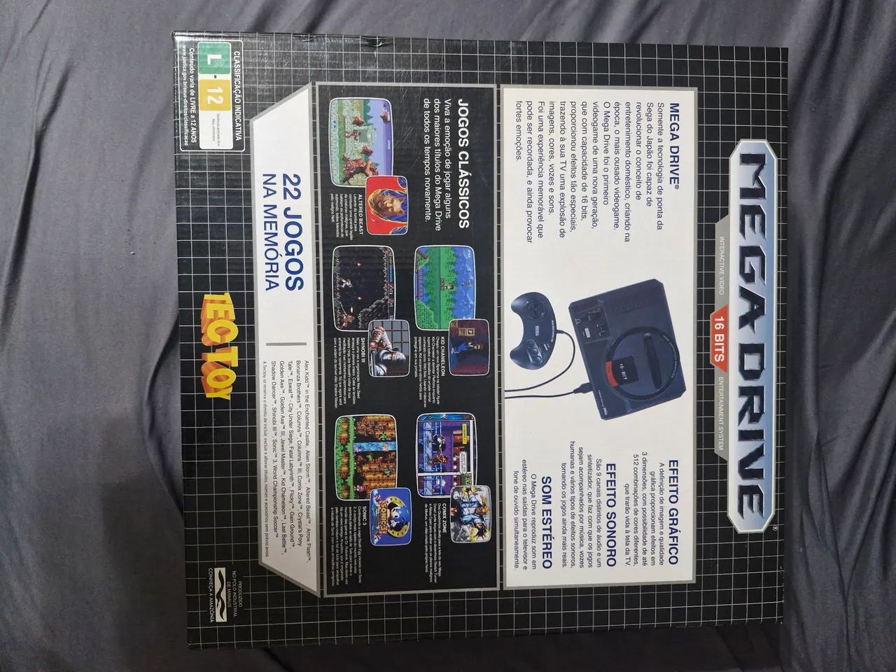 Mega drive ano 2017 novo na caixa - Foto 2