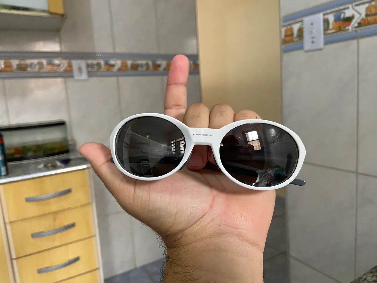 Oakley Eye Jacket Reduz White Prizm - Acessórios - Jardim