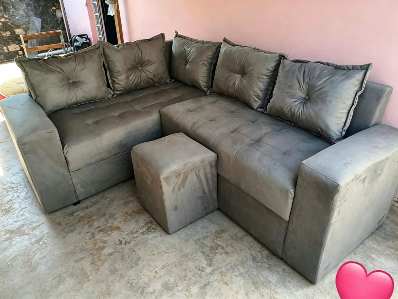 Sofás De Canto NOVO a pronta entrega 