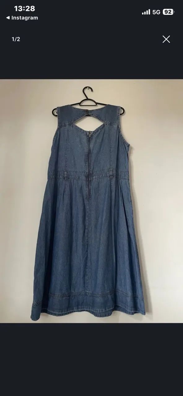 Kit 3 Vestidos Jeans