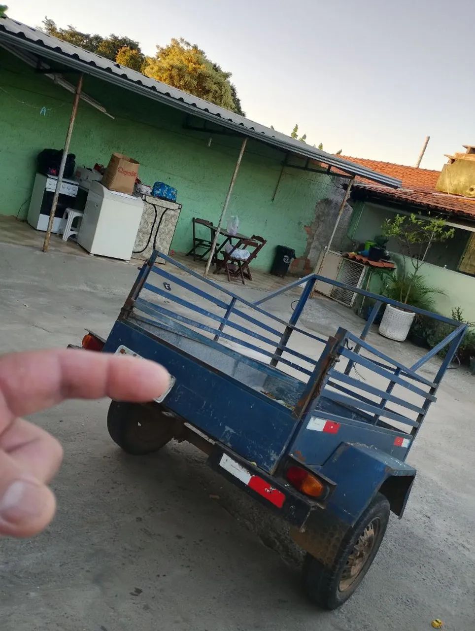 Carretinha emplacada e docs em dias - Foto 2