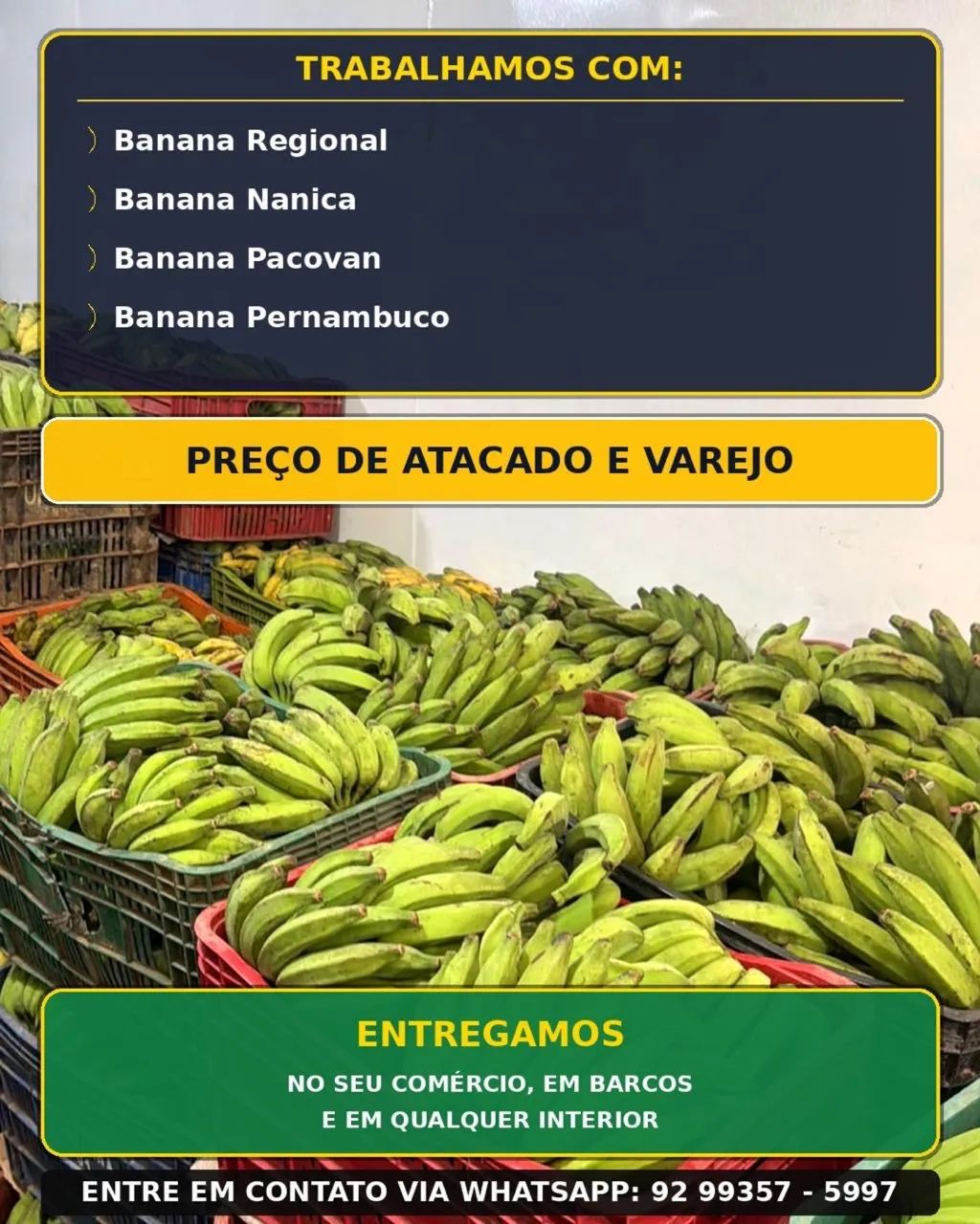 BANANAS EM GERAL  - Foto 5