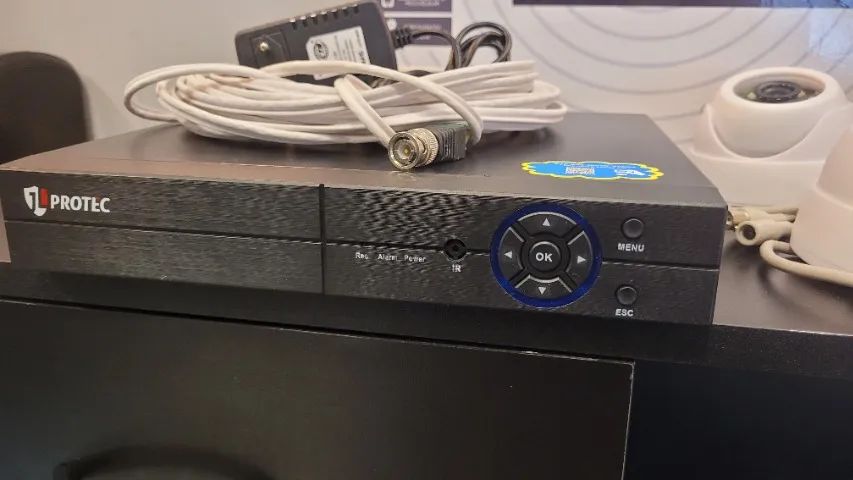  Kit de Segurança Fullsec + DVR Protec Completo com HD - Foto 4