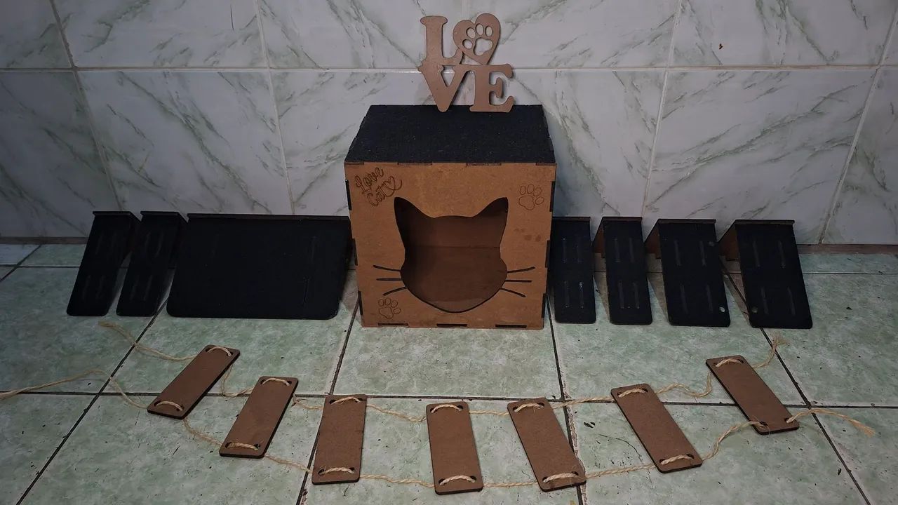 Playground para gatos. Kit completo. - Foto 2