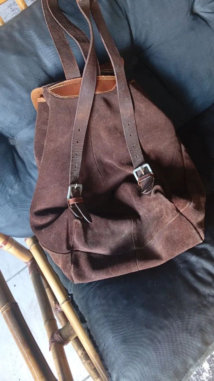 Mochila de Couro legítimo  - Foto 5