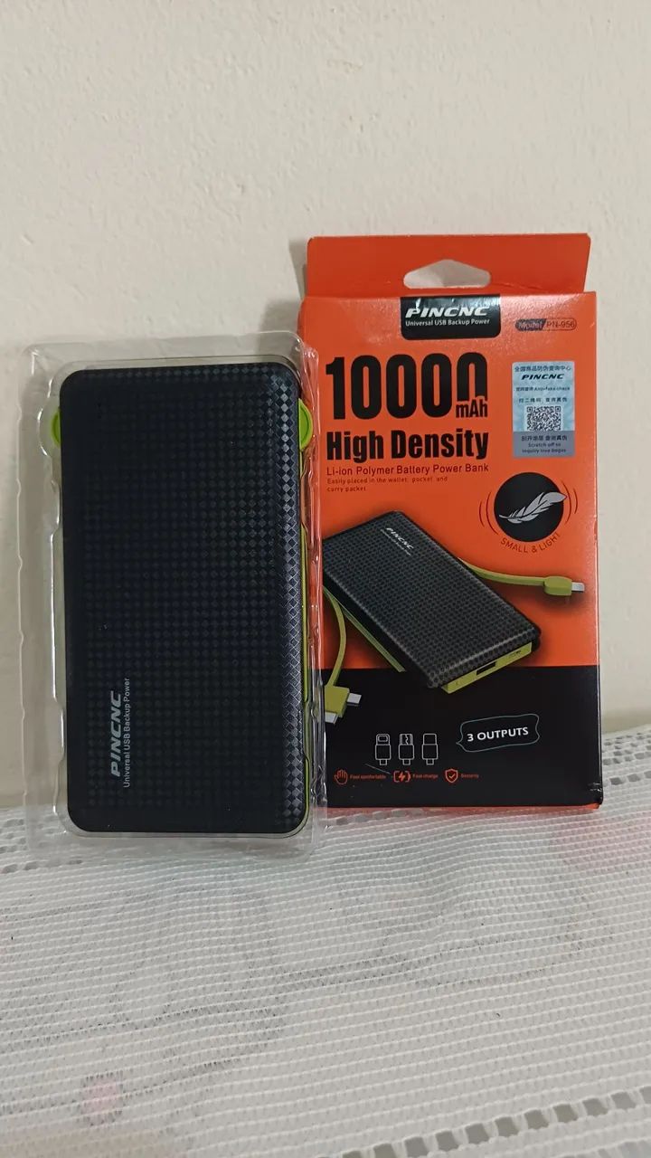 Carregador Portátil 10.000mAh 