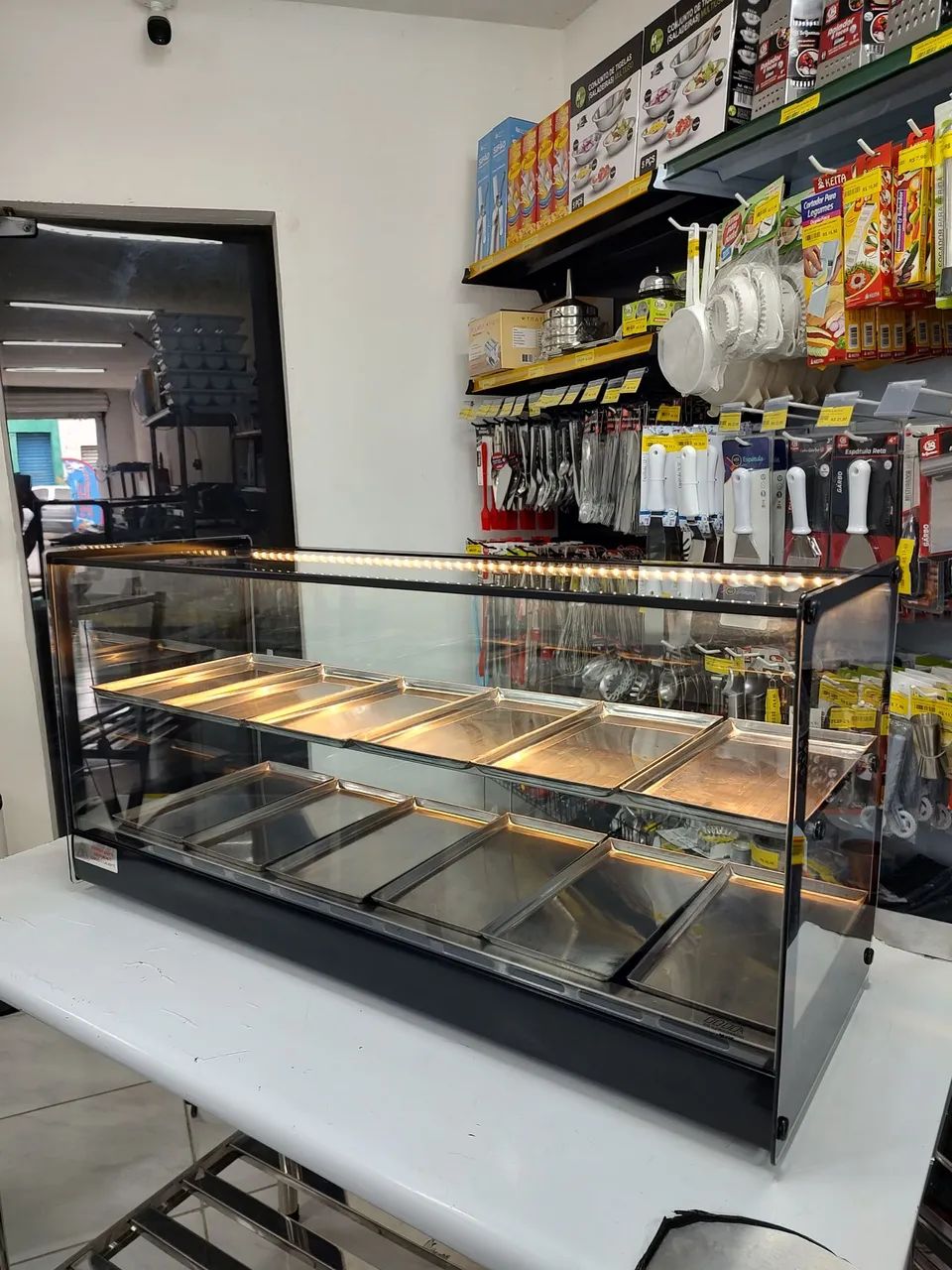 Estufa Titã reta 12 bandejas com led  - Foto 3