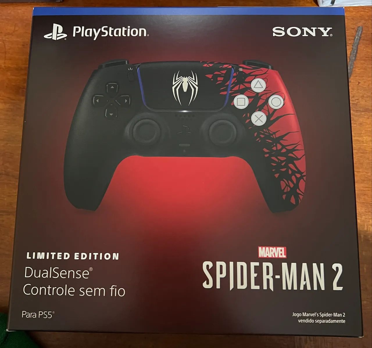 Controle Sem Fio DualSense - Marvel's Spider-Man 2 - Foto 2