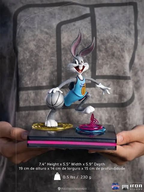 LeBron James RARO + Pernalonga Space Jam: A New Legacy - 1/10 - Iron Studios - Foto 3