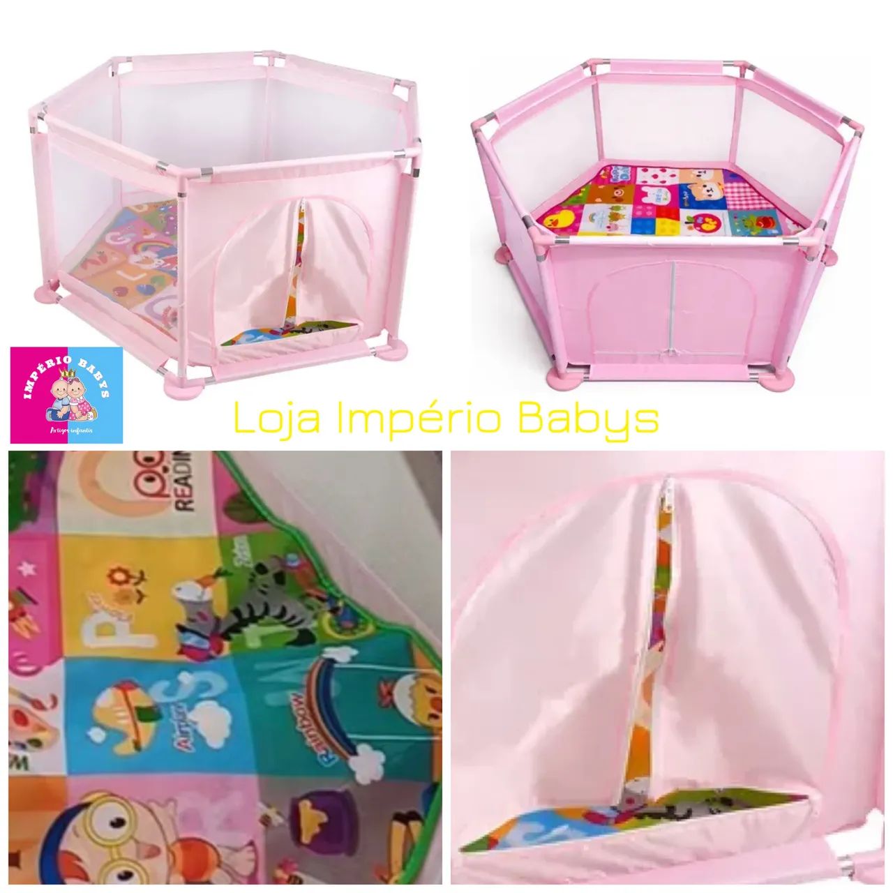 Cercadinho infantil 