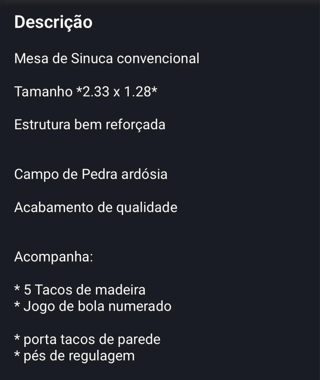 Mesa de sinuca - Foto 4