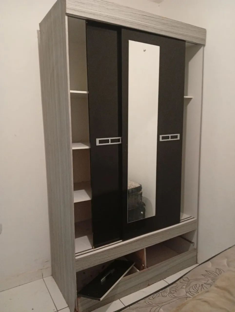 Estou doando cama e guarda roupa  - Foto 2