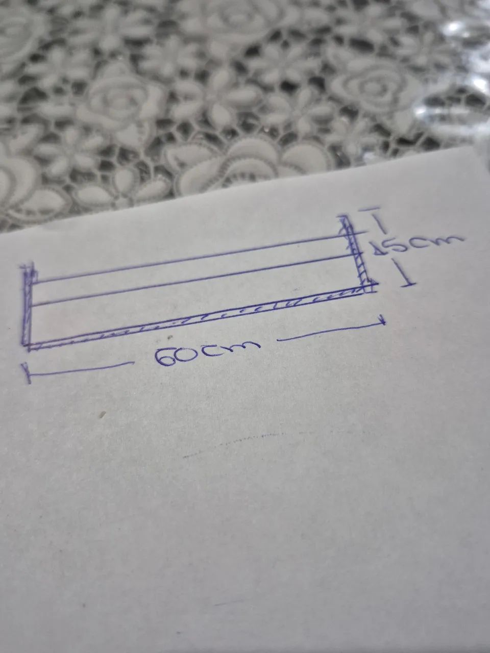 Kit 3 nichos para livros em MDF branco, medidas 60x15cm<br> - Foto 2