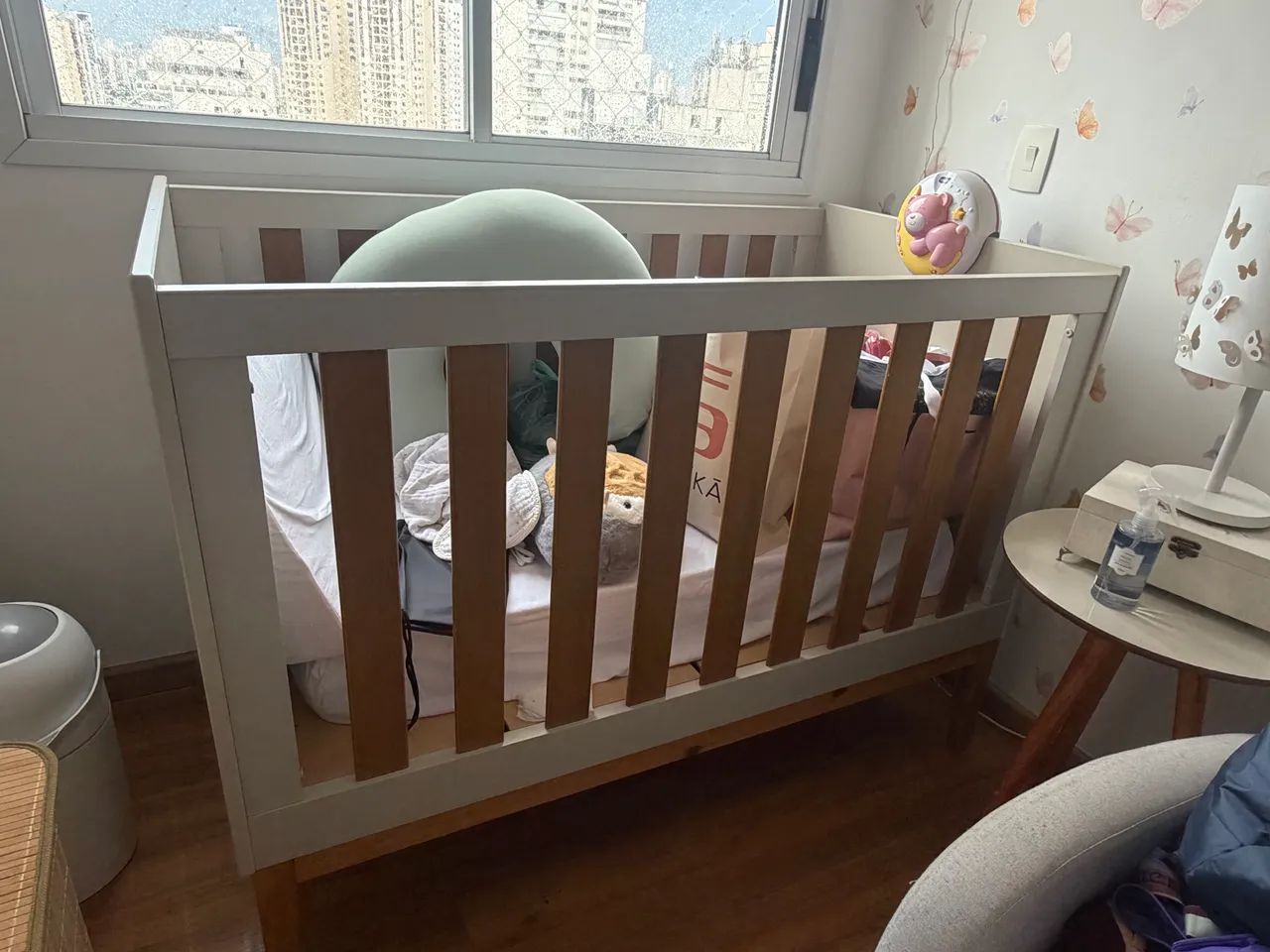 Berço Mini Cama Classic Com Pés Amadeirado - Foto 2