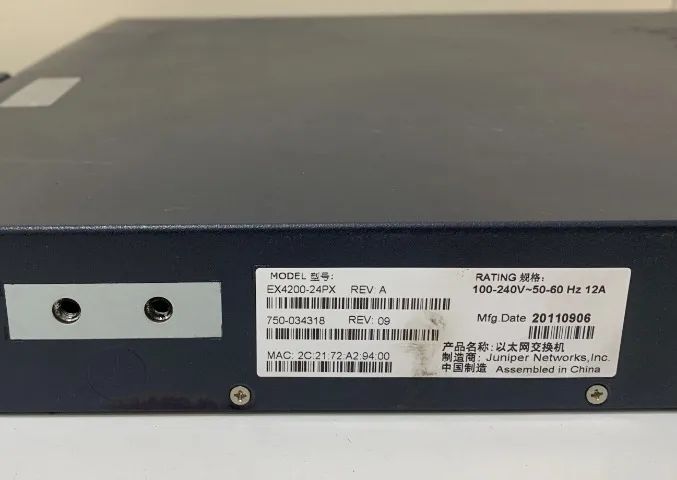 Switch Juniper EX4200-24PX - Foto 3