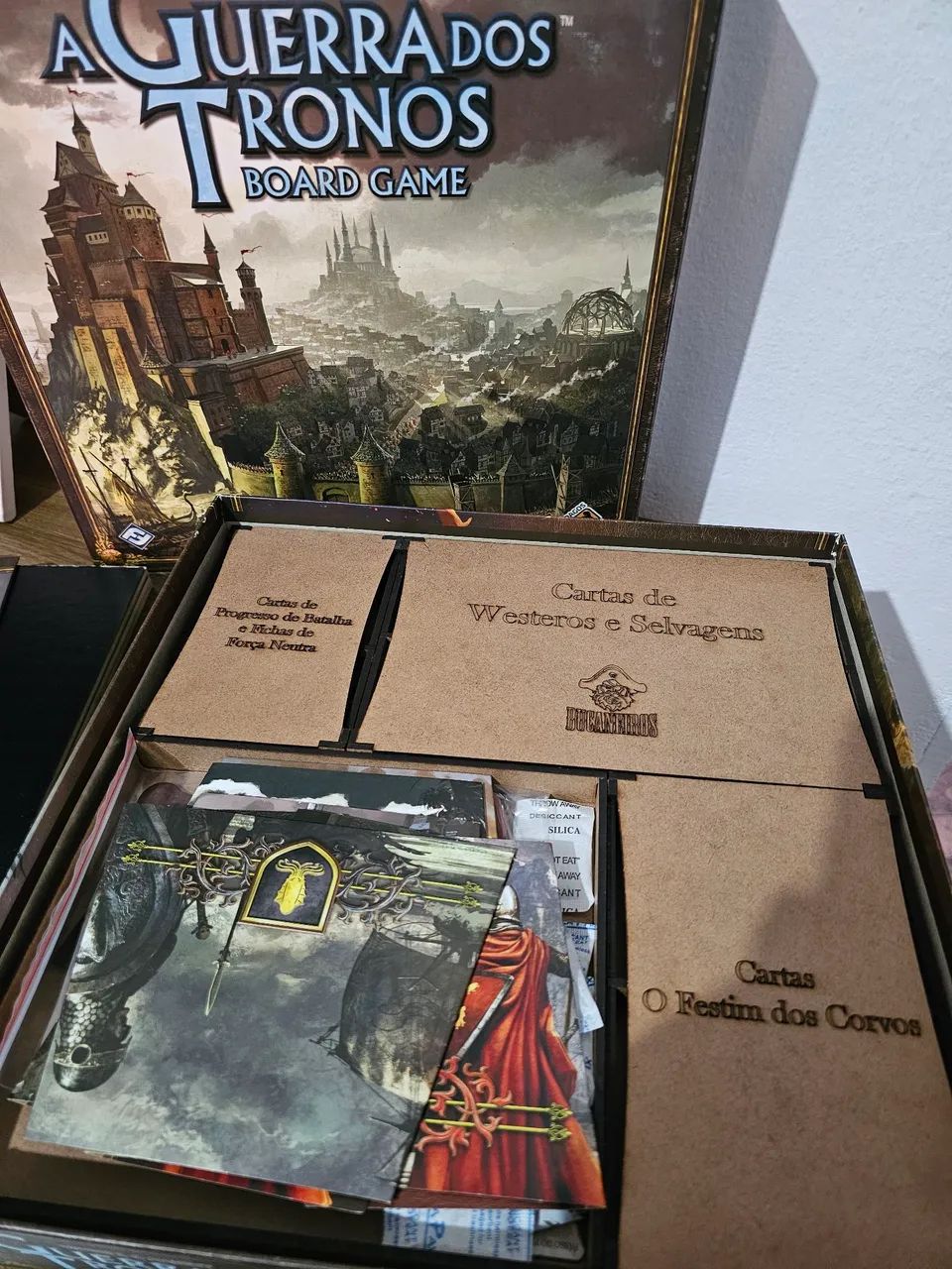 A Guerra dos Tronos Board Game + Insert MDF Bucaneiros - Foto 3