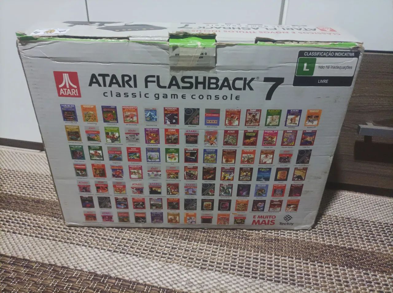 Caixa Atari Flashback 7 com berço  - Foto 3